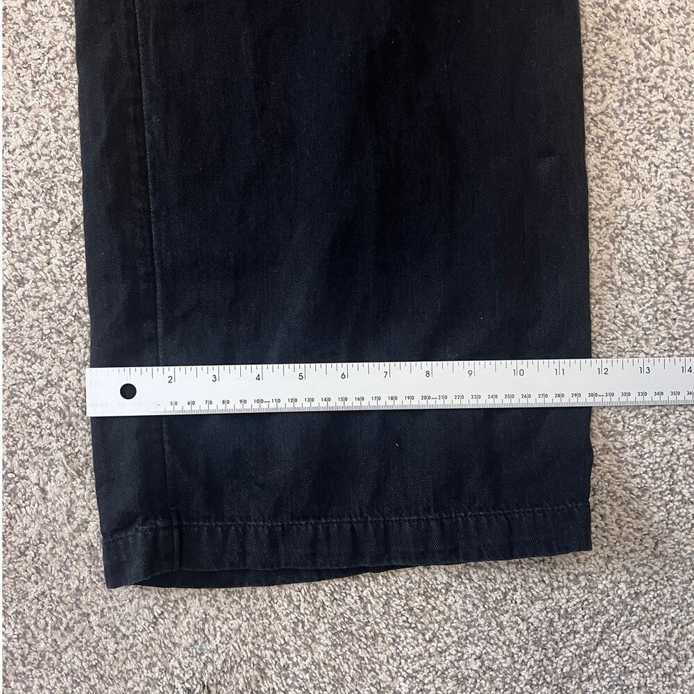 Old Navy Womens M Minimalist Staple Y2K Whimsigoth Smocked Wide Leg Jumpsuit - Picture 13 of 13